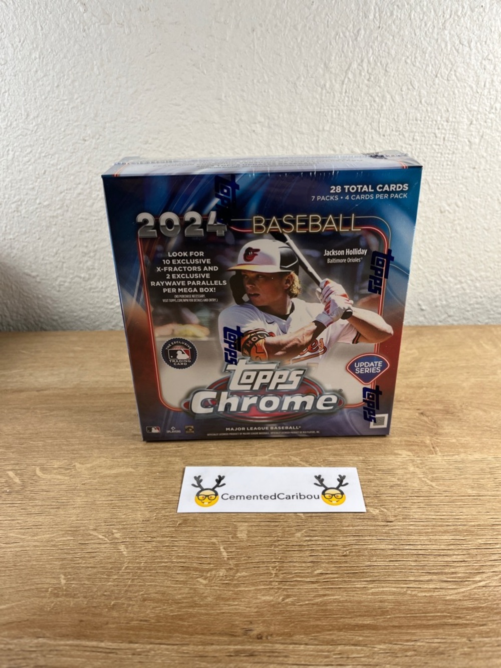 2024 Topps Chrome Update Series MLB Baseball Mega Box NEW SEALED
